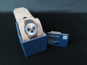 Breitling Navitimer B01 Chronograph 46 Rose Gold Silver Dial RB0137