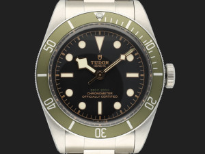 Tudor Heritage Black Bay Harrods 79230G NEW