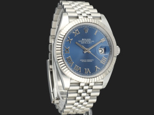 Rolex Datejust 41 Azzurro Dial 126334 