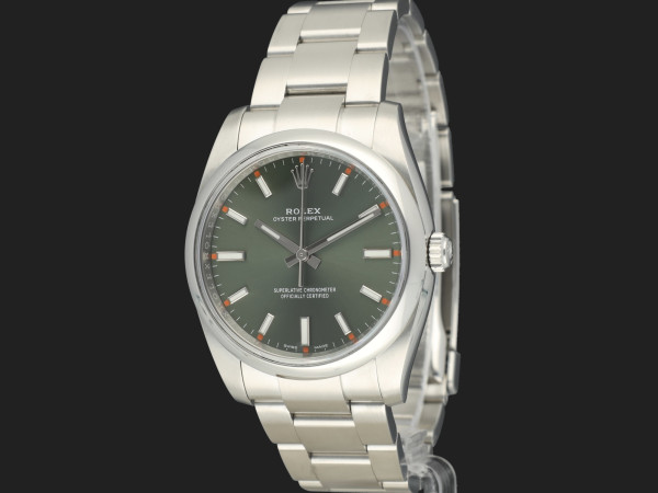 Rolex - Oyster Perpetual 34 Olive Dial 114200