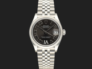 Rolex Datejust 31 Dark Grey Diamond Dial 278274