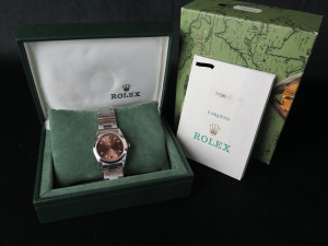 Rolex Oyster Perpetual 31 Pink Dial 77080