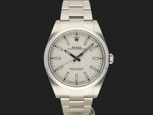 Rolex Oyster Perpetual 39 White Dial 114300