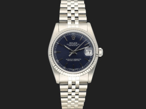 Rolex Datejust 31 Blue Dial 68274