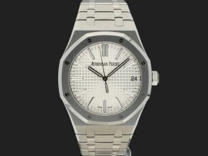 Audemars Piguet Royal Oak 41 Selfwinding Silver Dial 15510ST