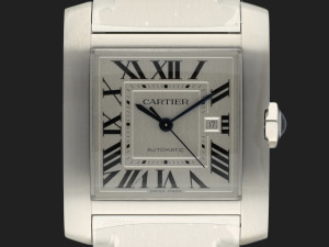 Cartier Tank Française GM Automatic Steel WSTA0067 NEW