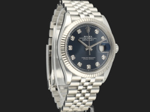 Rolex Datejust Blue Diamond Dial 126234