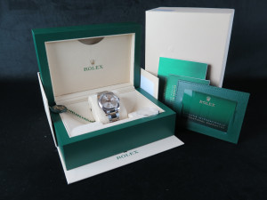 Rolex Date Silver Dial 115200