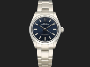 Rolex Oyster Perpetual 31 Blue Dial 277200 NEW