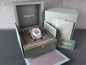 Audemars Piguet Royal Oak Jumbo Extra-Thin Blue Dial 15202ST