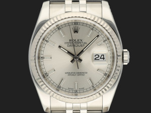 Rolex Datejust 36 Silver Dial 116234