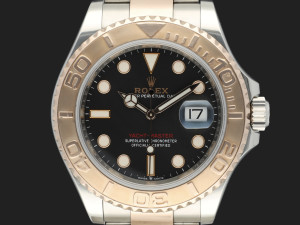 Rolex Yacht-Master Everose/Steel Black Dial 126621