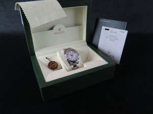 Rolex Datejust Turn-O-Graph White Dial 116264