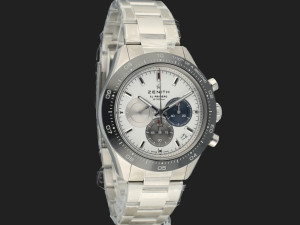 Zenith Chronomaster Sport El Primero White Dial 03.3100.3600/69.M3100 NEW FULL STICKERS