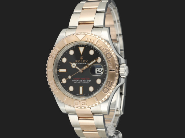 Rolex - Yacht-Master Everose/Steel Black Dial 116621