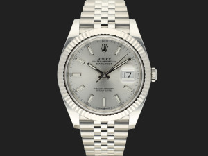 Rolex Datejust 41 Silver Dial 126334 NEW