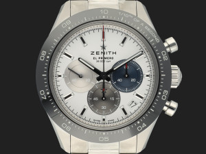 Zenith Chronomaster Sport El Primero White Dial 03.3100.3600/69.M3100 NEW FULL STICKERS