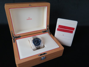 Omega Seamaster Diver 300M Co-Axial Master Chronometer Blue Dial 212.30.41.20.03.001 