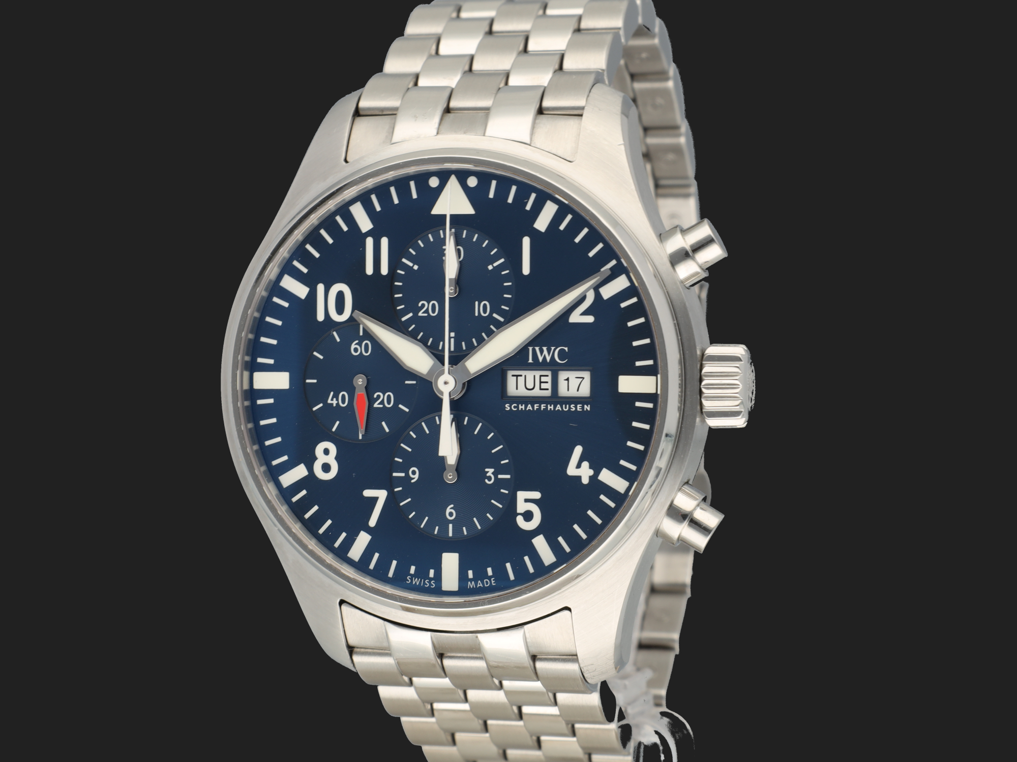 IWC Pilot s Watch Chronograph Le Petit Prince IW377717 Watches Filipucci Juweliers