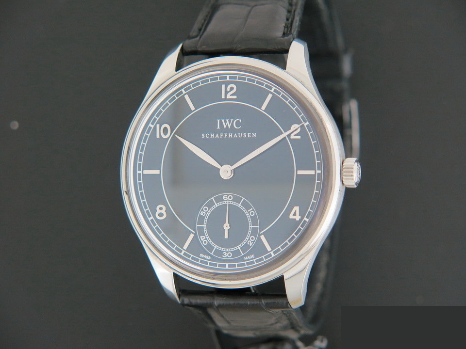 IWC Portugieser Hand Wound Black Dial IW544501 Watches