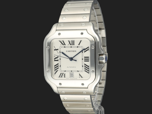 Cartier - Santos Large Date Steel Roman Dial WSSA0018