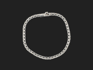 Overig Tennis Bracelet 18k White Gold