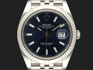 Rolex Datejust 41 Blue Dial 126334 