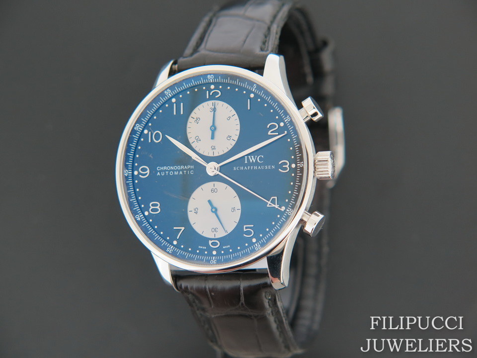 IWC Portugieser Chrono IW371404 Watches Filipucci Juweliers