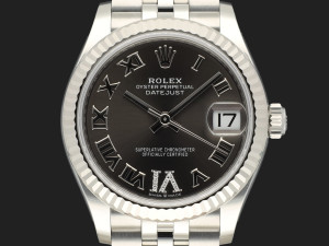 Rolex Datejust 31 Dark Grey Diamond Dial 278274