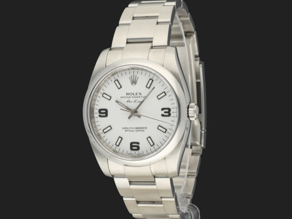 Rolex - Air-King White Arab Dial 114200