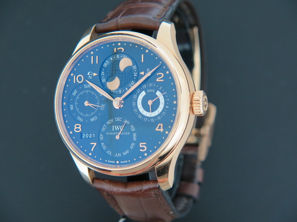 Iwc annual best sale calendar rose gold