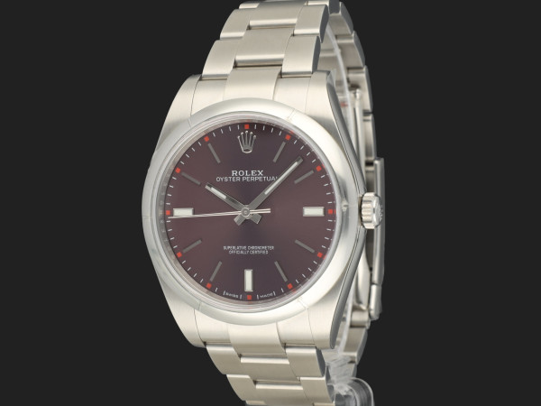 Rolex - Oyster Perpetual 39 Red Grape Dial 114300