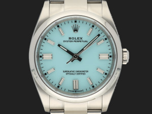 Rolex Oyster Perpetual 36 Turquoise Dial 126000