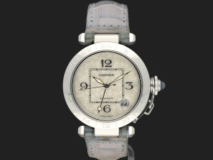 Cartier Pasha C GMT Automatic MOP Dial 