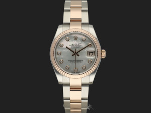 Rolex Datejust 31 Everosegold/Steel MOP Diamond Dial 178271