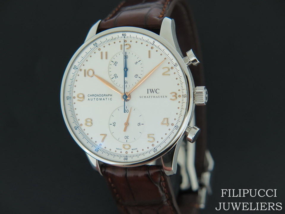 IWC Portugieser Chrono IW371445 Watches Filipucci Juweliers