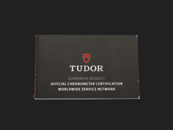 Tudor - Guarantee Booklet