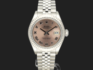 Rolex Lady-Datejust 28mm Pink Roman Dial 279174