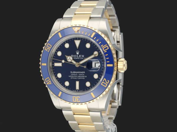 Rolex - Submariner Gold/Steel Blue Dial 126613LB