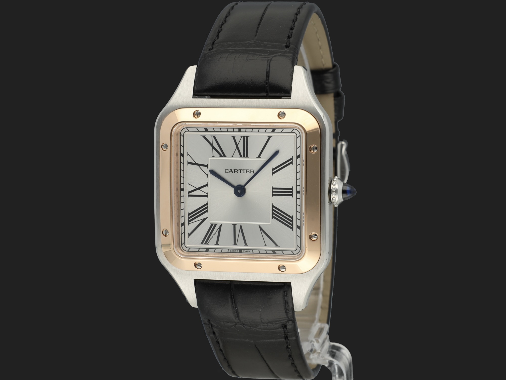 Cartier santos hot sale dumont steel