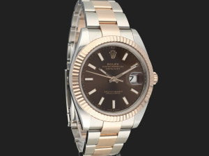 Rolex Datejust 41 Everose/Steel Choco Dial 126331