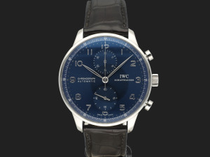 IWC Portugieser Chronograph Blue Dial IW371491