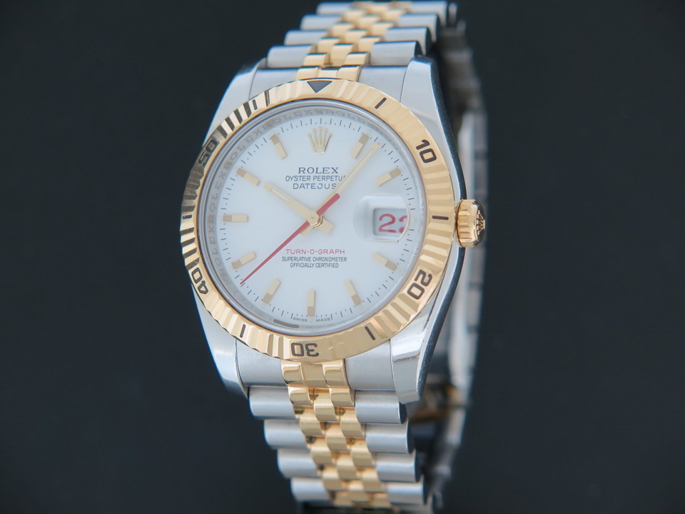 Rolex turn o online graph gold