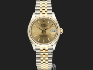 Rolex Datejust 31 Gold/Steel Champagne Dial 278273 NEW