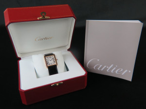 Cartier Tank Solo Large Yellow Gold 2742 / W1018855