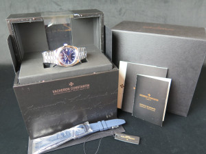 Vacheron Constantin Overseas Self-Winding Blue Dial 4500V 