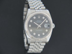 Rolex Datejust Black Diamond Dial 116234