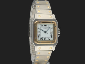 Cartier Santos Carree Automatic Gold/Steel 2961