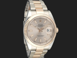 Rolex Datejust 41 Everose/Steel Sundust Dial 126331