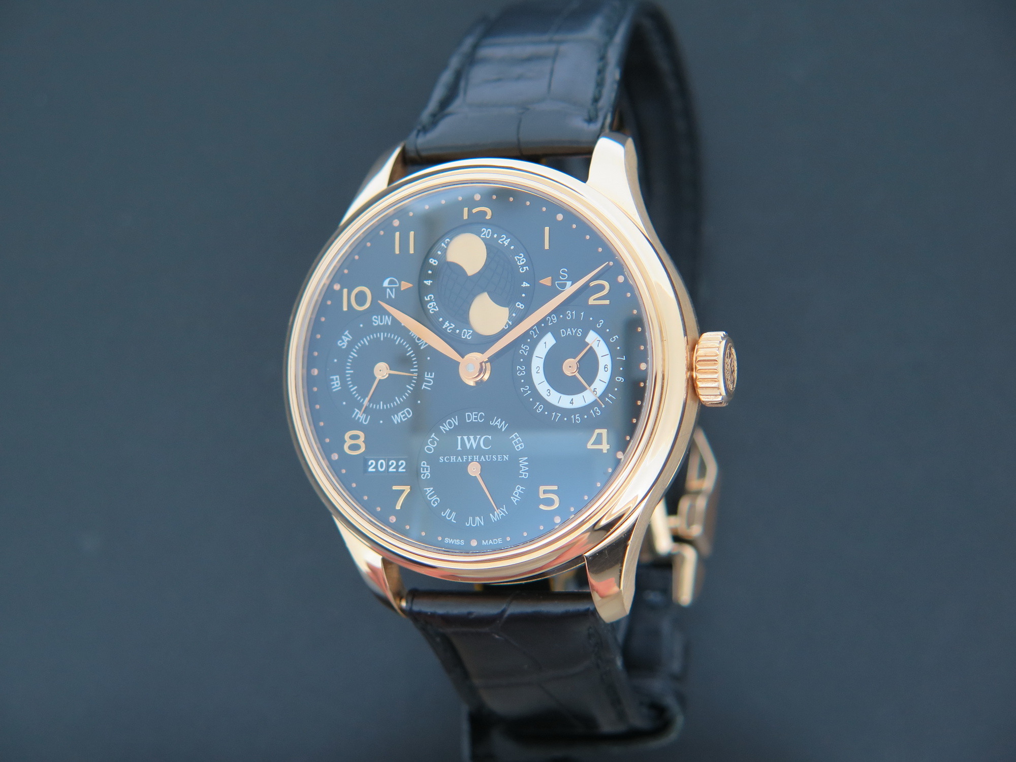 Iwc portugieser rose online gold